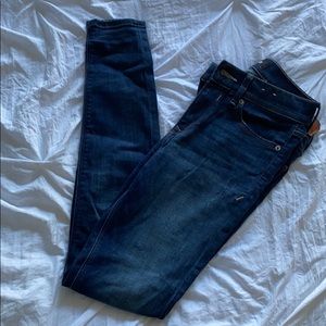 Dark wash jeans, Express
